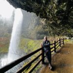 Patrick Fabian Instagram - Happiness is…….hiking at #silverfallsstatepark #oregon #stateparks #nature #SouthFalls Have a great weekend! @lowaboots @thenorthface @alltrails