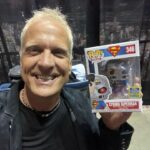 Patrick Fabian Instagram - Thanks to everyone who came out @stocktoncon to say hi……special shout out s to Lalo & Godzilla….and the HHM art and the RUSH Bear, and Cyborg Superman @originalfunko …..it was a whirlwind and a blast! 💙P #stocktoncon #bettercallsaul #thelastexorcism #dcanimatedmovies #cyborgsuperman #xena #revyummypants