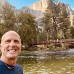 Patrick Fabian Instagram - Nothing better than swimming in the Merced River under the shadow of Yosemite Falls in the Stunning Yosemite Valley, CA. (Attn @bonnietsui8 #WhyWeSwim 🏊‍♀️) 💙🙏 #nature #humbled #grateful #hiking #camping #elcapitan #yosemitefalls #nevadafalls #vernallfalls