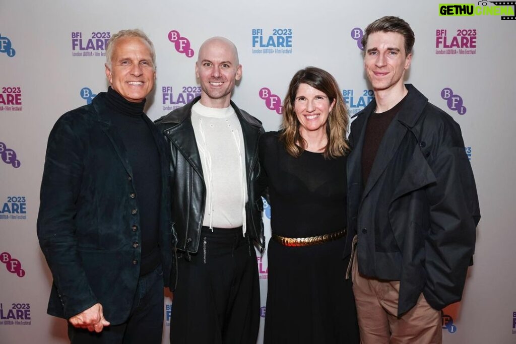 Patrick Fabian Instagram - Proud to represent the producing team (@mandyjuneturpin @6withheels @jeffnimoy @daliarooni ) as celebrates the #WorldPremiere of @mandyfab ‘s @jessplusnone at the #bfiflare film festival to two SOLD OUT screenings. Thank you @britishfilminstitute for such a wonderful reception & thanks to our London Artist friends who came to support…. designers @palmerharding @l_e_v_i_p_a_l_m_e_r @m_a_t_t_h_e_w_h_a_r_d_i_n_g Musician @leonijanekennedy & Actress @jamieroseduke Much love to all and everyone…. 🙏💙🙏💙🙏💙🙏💙 Seee you Stateside Soon!