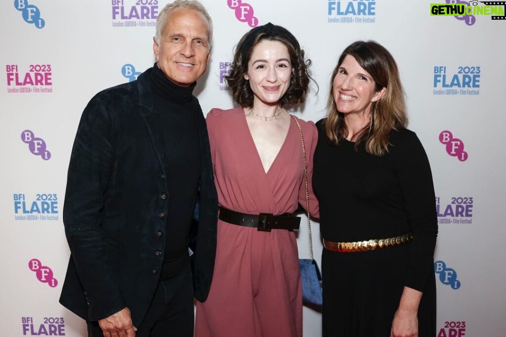 Patrick Fabian Instagram - Proud to represent the producing team (@mandyjuneturpin @6withheels @jeffnimoy @daliarooni ) as celebrates the #WorldPremiere of @mandyfab ‘s @jessplusnone at the #bfiflare film festival to two SOLD OUT screenings. Thank you @britishfilminstitute for such a wonderful reception & thanks to our London Artist friends who came to support…. designers @palmerharding @l_e_v_i_p_a_l_m_e_r @m_a_t_t_h_e_w_h_a_r_d_i_n_g Musician @leonijanekennedy & Actress @jamieroseduke Much love to all and everyone…. 🙏💙🙏💙🙏💙🙏💙 Seee you Stateside Soon!