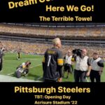 Patrick Fabian Instagram - TBT: Opening Day of @acrisurestadium for @steelers ‘22 Season…..Total Dream Come True! A-MAZING Stillers! #herewego @steelers_nation_unite