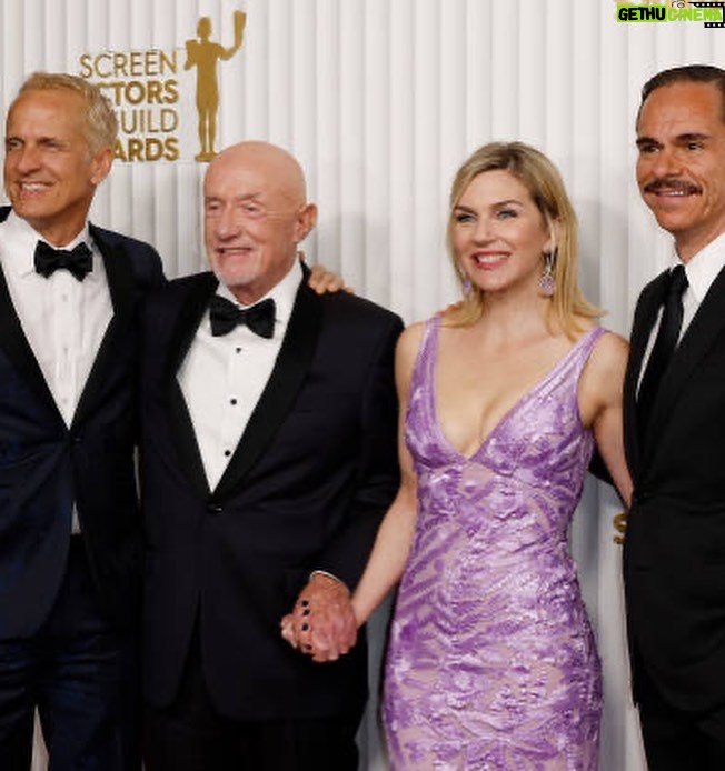 Patrick Fabian Instagram - #ShowbizFun with my @BetterCallSaul Besties… @sagawards 2023……love these people and love this #Union. @sagaftrafound @amc_tv @sptv @rheaseehorn @therealbobodenkirk @daltonyco #JonathanBanks