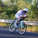 Paul Felder Instagram - Just a quick post about my last 70.3 race in Atlantic City. I did not hit my goal of sub 4:30 BUT! I learned a ton, raced my ass off and broke my PR by like 8mins. Swim felt longer then 1.2. I swam 35 but it felt like I was swimming a 30 min pace, everyone’s times were super slow for this race. Top 3 didn’t even break 30min. So happy with how I felt in the water. I pushed transitions hard. And they are long at this race. 2:15 on the bike. Held 270watts for this race. And I’m mostly happy with that. As for the run… I melted honestly. I lost a gel on the bike, and stopped eating them on the run after mile 5 or so. MISTAKE. Held around 6:40pace up till about that point then slowly and surely dipped off pace and just survived. Took 6th in ag and 27 overall. Next year I will be racing 4:30 or lower. I will also be hunting that podium. Thank you to @christine.cwpc who lets me live out this dream. I couldn’t do it without you. And to my father who I know was watching over. Sorry for the novel