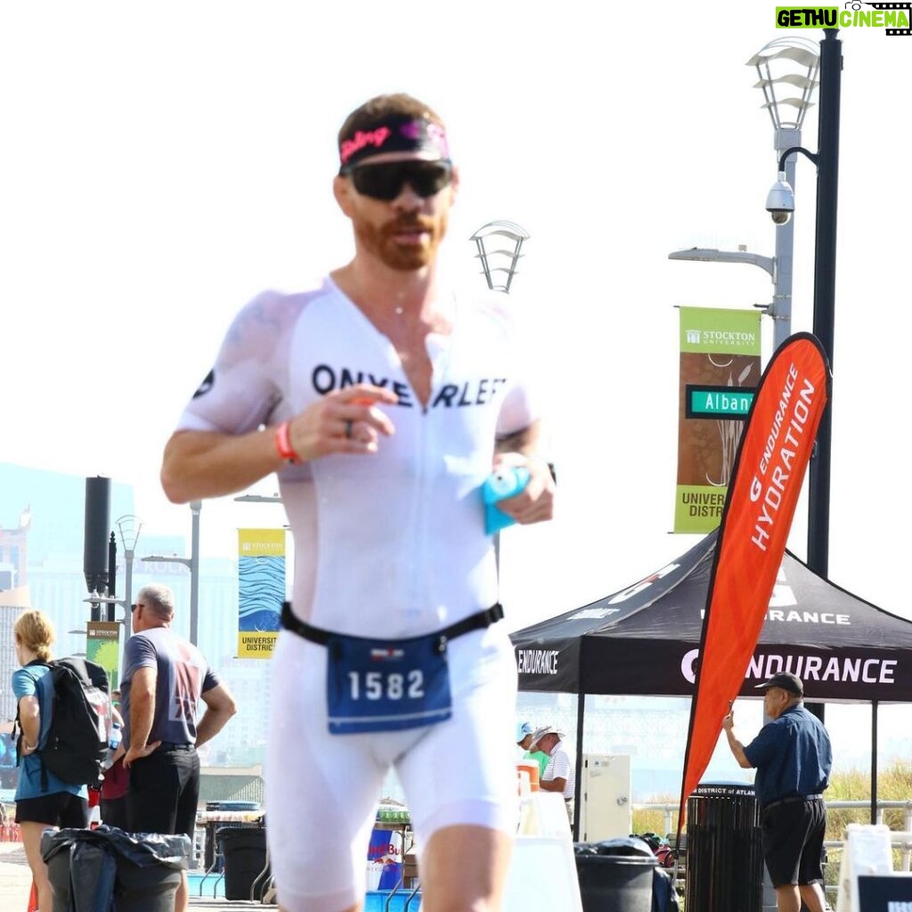 Paul Felder Instagram - Just a quick post about my last 70.3 race in Atlantic City. I did not hit my goal of sub 4:30 BUT! I learned a ton, raced my ass off and broke my PR by like 8mins. Swim felt longer then 1.2. I swam 35 but it felt like I was swimming a 30 min pace, everyone’s times were super slow for this race. Top 3 didn’t even break 30min. So happy with how I felt in the water. I pushed transitions hard. And they are long at this race. 2:15 on the bike. Held 270watts for this race. And I’m mostly happy with that. As for the run… I melted honestly. I lost a gel on the bike, and stopped eating them on the run after mile 5 or so. MISTAKE. Held around 6:40pace up till about that point then slowly and surely dipped off pace and just survived. Took 6th in ag and 27 overall. Next year I will be racing 4:30 or lower. I will also be hunting that podium. Thank you to @christine.cwpc who lets me live out this dream. I couldn’t do it without you. And to my father who I know was watching over. Sorry for the novel