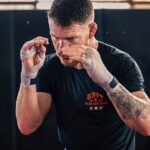 Paul Felder Instagram - Day by day. Just enjoying this insane sport again. Thanks @seanbradymma for the rounds. @coach.john215 for a killer practice as always. #ironlung #phillymma #backinthepool amazing photos as always by @_curtisee