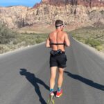 Paul Felder Instagram - I have been wanting to do this run for weeks. The red rock scenic loop! Just under 15 miles with LOTS Of climbing. Thank you @jriele @muddytriathlete for suffering with me. Oh! And I get to call some awesome fights this sat! Early card for us here in Vegas! Next week I’m taking on the Pocono tri fest(brutal course) I’m ready to suffer! #mma #triathlon #samplekit #redrocks #ufc #ironlung 📸 @jriele
