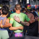 Paul Felder Instagram - What a weekend in LA! 1st place in the @professionaltriathletesorg pro/am. Big thank you to @havenfaithshepherd and my guy @lsanderstri for giving me such a good start. Got 39min 10k but wanted faster. Awesome working with all of the amazing @cafoundation athletes as well as all the bad ass pros. On to the next one! #keepitsample #teamnolimits #pto