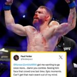 Paul Felder Instagram - Who else wants to see Paul Felder make the walk to the Octagon one more time?