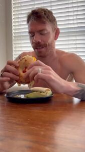 Paul Felder Instagram - For those asking about my diet, here’s a glimpse into my day. #triathletefood #triathlondiet #paulfelder #ironlung #everymanjack