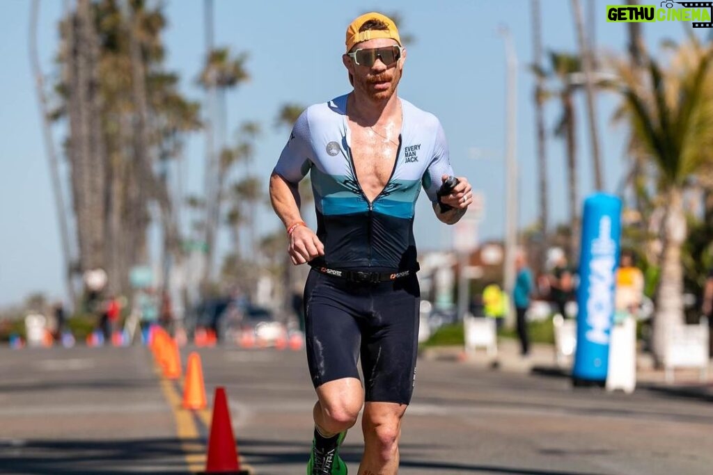 Paul Felder Instagram - Was a hard day out there at Oceanside 70.3. Wasn’t the race I was planning but turned out to be the race I NEEDED! Lots of lessons learned, but the coolest part of the whole trip was bonding and racing with my new teammates at @emjtriteam .got to run side by side with teammate @intheair328 for over 8 miles! Side by side suffering and motivating each other to keep pushing. Definitely a moment I will never forget. Already can’t wait for Virginia blue ridge 70.3 in June! I’m coming for that podium soon 👊🏻 @talbotcox camera 📸 @johnonelio 📸