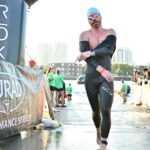 Paul Felder Instagram - Just a quick post about my last 70.3 race in Atlantic City. I did not hit my goal of sub 4:30 BUT! I learned a ton, raced my ass off and broke my PR by like 8mins. Swim felt longer then 1.2. I swam 35 but it felt like I was swimming a 30 min pace, everyone’s times were super slow for this race. Top 3 didn’t even break 30min. So happy with how I felt in the water. I pushed transitions hard. And they are long at this race. 2:15 on the bike. Held 270watts for this race. And I’m mostly happy with that. As for the run… I melted honestly. I lost a gel on the bike, and stopped eating them on the run after mile 5 or so. MISTAKE. Held around 6:40pace up till about that point then slowly and surely dipped off pace and just survived. Took 6th in ag and 27 overall. Next year I will be racing 4:30 or lower. I will also be hunting that podium. Thank you to @christine.cwpc who lets me live out this dream. I couldn’t do it without you. And to my father who I know was watching over. Sorry for the novel