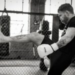 Paul Felder Instagram - Just solid shots from @_curtisee of me and @coach.john215 working the basics👊🏻 #phillymma #work