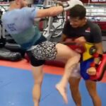 Paul Felder Instagram – I’m enjoying hitting things as hard as I can. No matter what, I feel like I’ve found a part of me that was missing. LFG #irishdragon #ironlung #muaythai #paulfelder #ufc 
@ryancafaromma 
@suckerpunchent