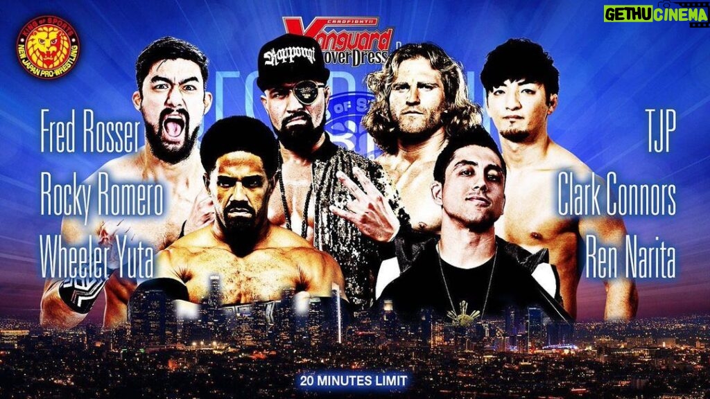 Paul Gruber Instagram - @njpw1972 invites fans back in the US for the first time in over a year! Catch it live on PPV at @fitetv! Los Angeles, California