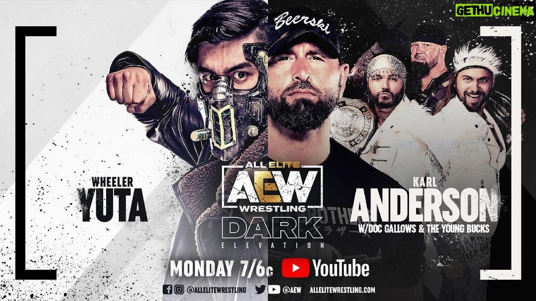 Paul Gruber Instagram - Be sure to check out #AEWDarkElevation tomorrow night at 7PM Eastern at Youtube.com/AEW!