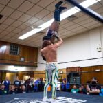 Paul Gruber Instagram - Sometimes you just gotta hold a dude up. Catch the @beyondwrestling #ProjectDolphin replay to see my dogfight with @daveypainting and @theleemoriarty right now on @independentwrestlingtv 📸: @jwasherbeyond White Eagle