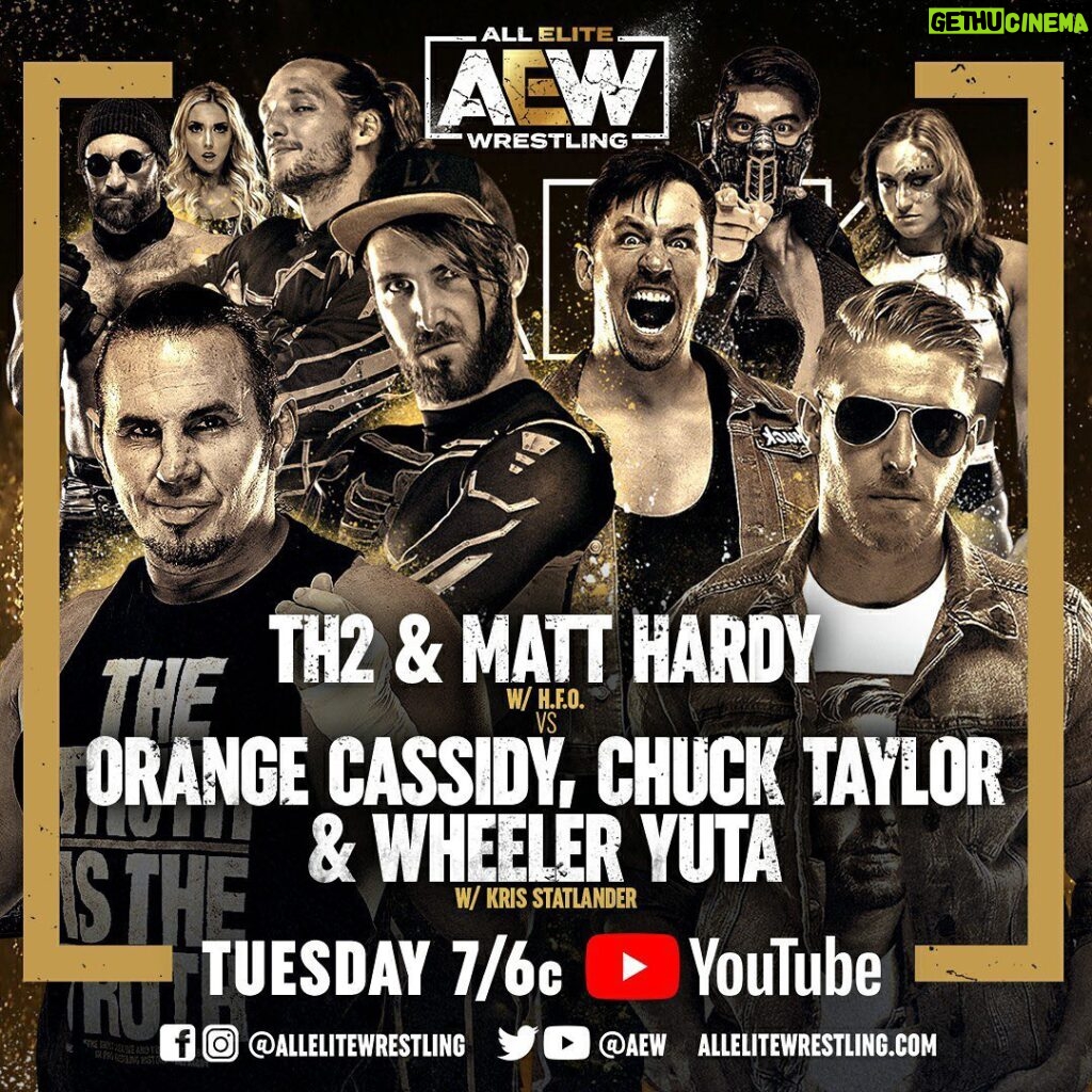 Paul Gruber Instagram - Confused? Watch AEW Dark Elevation from last night and you’ll get it. Then watch AEW Dark tonight for more sweet Best Friends trios action. All available on the AEW YouTube page Houston, Texas