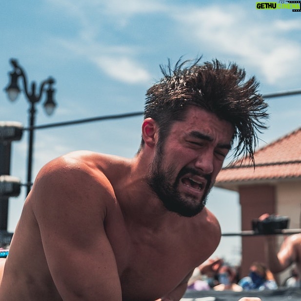 Paul Gruber Instagram - This is my good side 📸: @mouses_wrestling_adventures Showboat Hotel Atlantic City