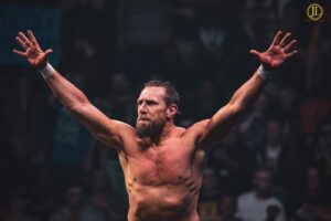 Paul Gruber Instagram - "You're going to remember us, because of the scars we left on you." 
-The Blackpool Combat Club 
*************
#aew #aewdynamite #bryandanielson #jonmoxley #wheeleryuta #theblackpoolcombatclub #photography #photo #photooftheday #faction #match #baltimore #canon #canonphotography #pic #wrestling #prowrestling #wrestlers #prowrestler