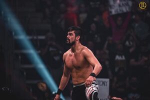 Paul Gruber Instagram - "You're going to remember us, because of the scars we left on you." 
-The Blackpool Combat Club 
*************
#aew #aewdynamite #bryandanielson #jonmoxley #wheeleryuta #theblackpoolcombatclub #photography #photo #photooftheday #faction #match #baltimore #canon #canonphotography #pic #wrestling #prowrestling #wrestlers #prowrestler