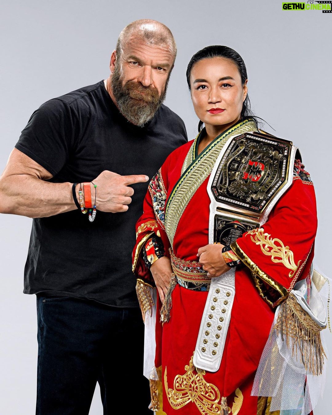 Paul Michael Lévesque Instagram - …until we can do the real one. Congratulations to the FINAL BOSS and the NEW #NXTUK Women’s Champion… @meiko_satomura!!! #wwenxt @wwenxt