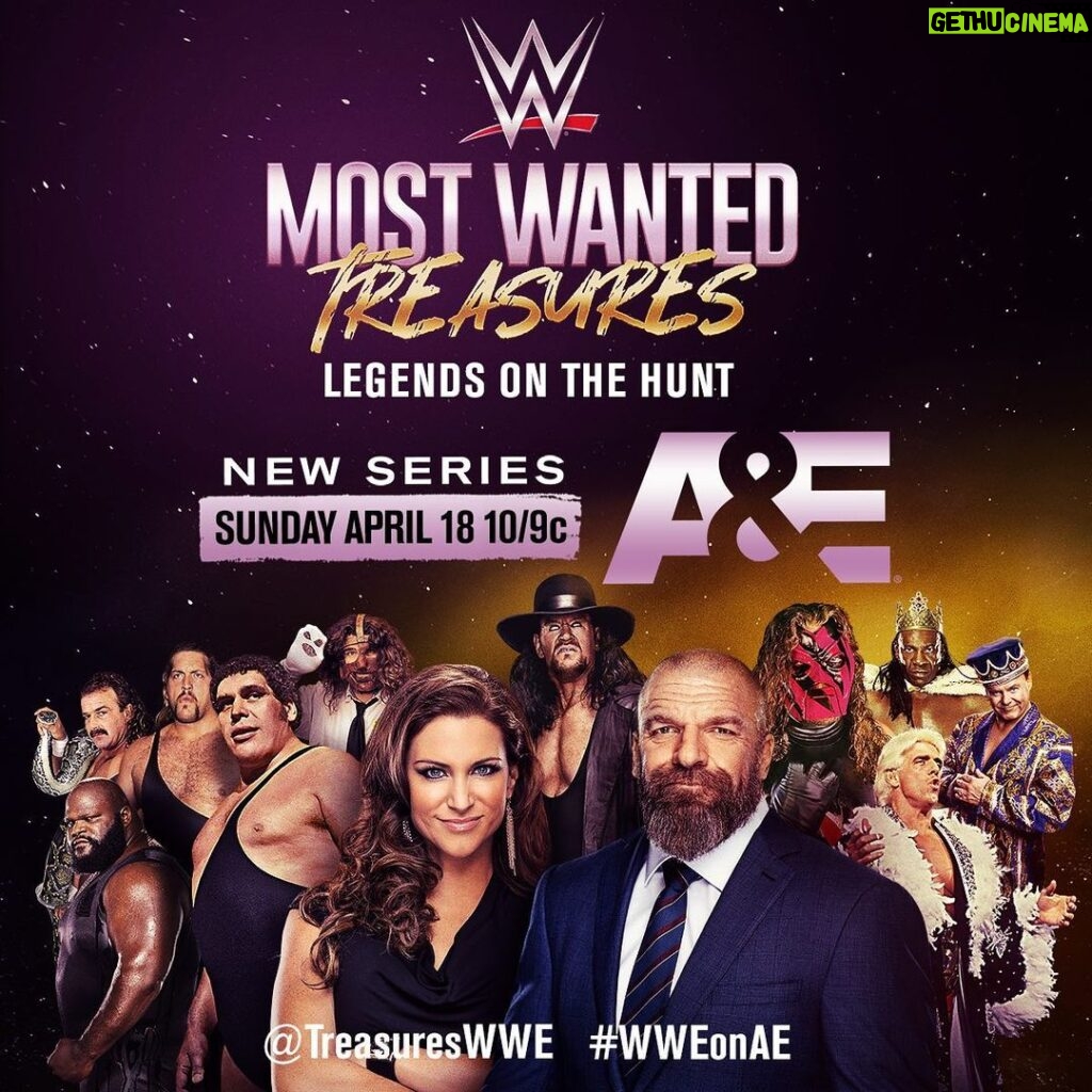 Paul Michael Lévesque Instagram - An entertainment tag team looking at @WWE’s history in a whole new way. Follow @aetv for more. #WWEonAE