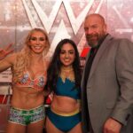 Paul Michael Lévesque Instagram - Entering a @wwe ring with Superstars of @charlottewwe @itsmebayley and @natbynature caliber can be an intimidating prospect. An inspired performance from Sareena Sandhu and yet another talented individual to add to this already incredible division. @wweindia #WWESuperSpectacle