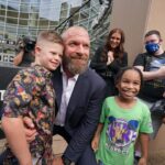 Paul Michael Lévesque Instagram – An electric feeling before tonight’s episode of #Smackdown. @stephaniemcmahon and I couldn’t wait to see the @WWE Universe! We’re live on @foxtv in less than a half hour from Houston, TX!!! #WelcomeHome @wweonfox @toyotacenter
