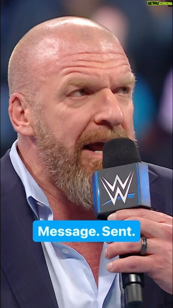 Paul Michael Lévesque Instagram - @tripleh is letting everyone know who makes the REAL decisions around here! 👀 #SmackDown