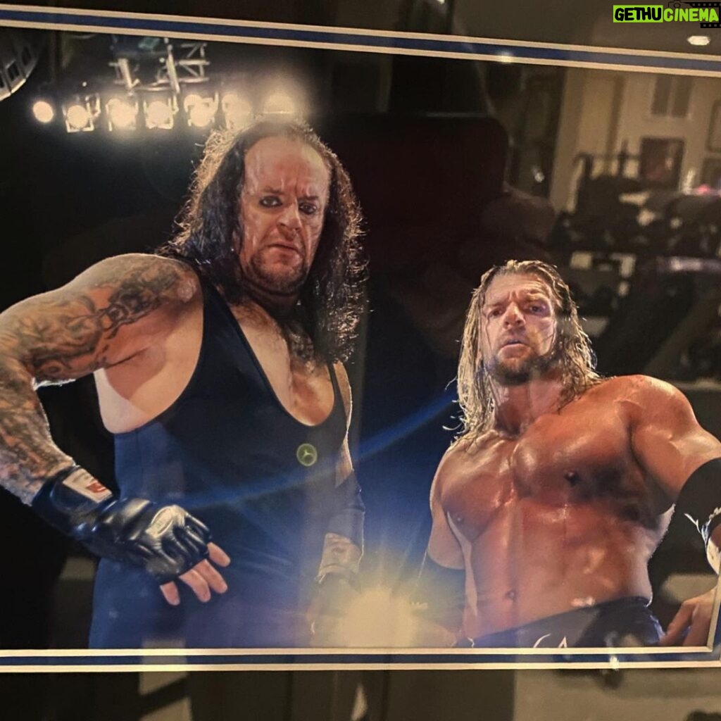 Paul Michael Lévesque Instagram - For being loyal .... no matter what! For every second of every day ,every mile, every tour, every shot, every ounce of wisdom, every drop of sweat, pint of blood.... #ThankYouTaker @undertaker #SurvivorSeries