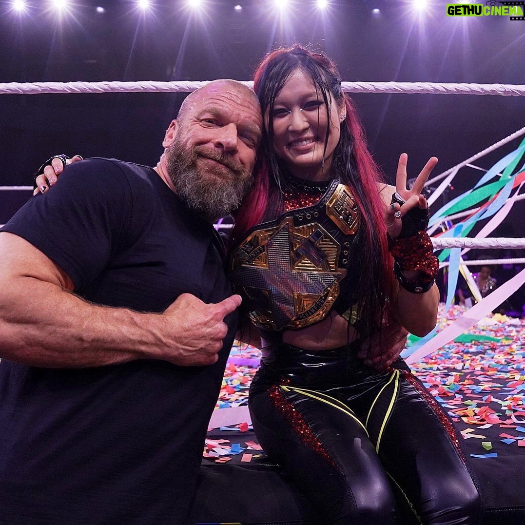 Paul Michael Lévesque Instagram - Proud. Congratulations, @shirai_io! #NXTTakeOver @wwenxt
