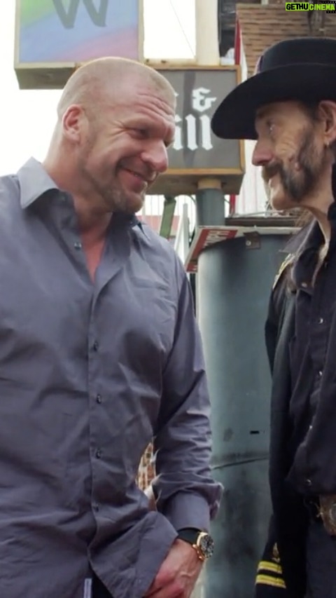 Paul Michael Lévesque Instagram - A conversation with @WWEGraves and the one and only Lemmy. Available on @wwenetwork. @officialmotorhead