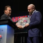 Paul Michael Lévesque Instagram – An absolutely incredible honor to receive the Lifetime Achievement Award from @schwarzenegger and in front of @stephaniemcmahon and family. @arnoldsports has celebrated and inspired athletes for generations…I hope I can do the same. #Grateful ‬