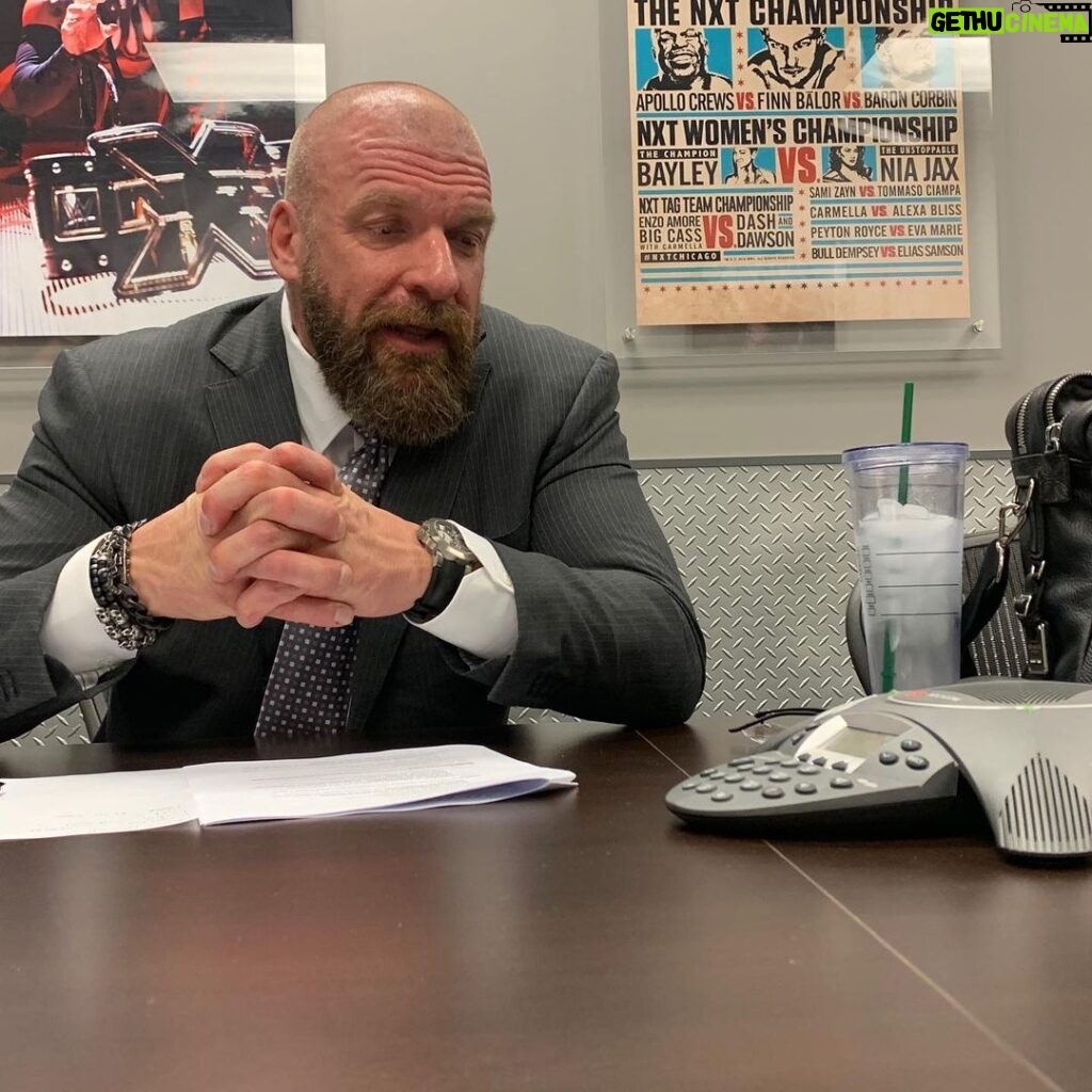 Paul Michael Lévesque Instagram - New reports to the @WWEPC, @WWENXT stars on #Raw and #Smackdown, and an incredible card for #NXTTakeOver: Portland this Sunday. This brand is constantly evolving...thanks to all the outlets who joined the call today. #WeAreNXT