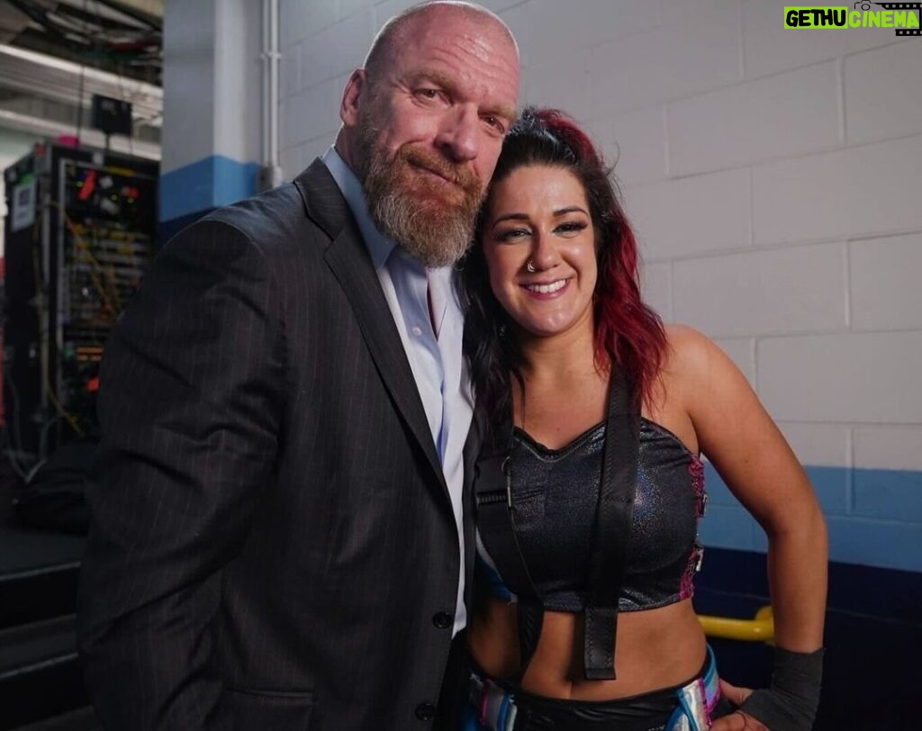 Paul Michael Lévesque Instagram - She fought for a record-setting 63 minutes and 3 seconds… and now, Philadelphia is calling her. Congratulations to 2024 #RoyalRumble Match winner, @itsmebayley! #WrestleMania