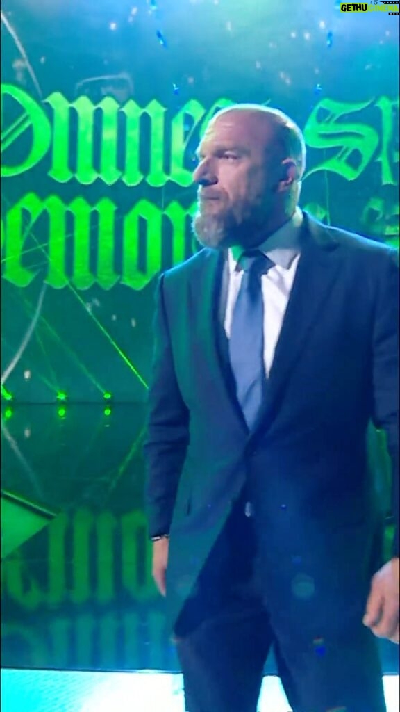 Paul Michael Lévesque Instagram - @tripleh is here on #SmackDown and he has a VERY special announcement to make!