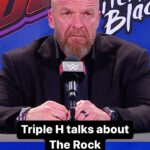 Paul Michael Lévesque Instagram - Will we see @therock at #WrestleMania? @tripleh gives an interesting answer… #RoyalRumble