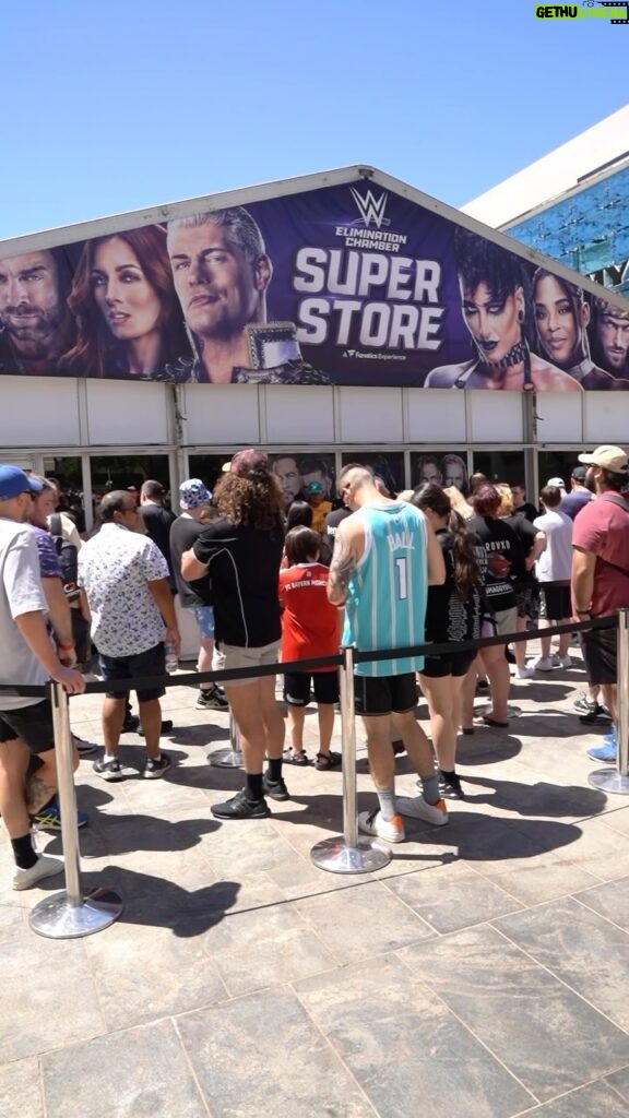 Paul Michael Lévesque Instagram - The #WWEUniverse in Perth has shown up for the opening of the #WWE Superstore for #WWEChamber in a big way. This is awesome!
