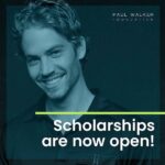 Paul Walker Instagram - “💙 SCHOLARSHIP ANNOUNCEMENT 💙 The 2022 PWF Do Good Scholarship is now live and accepting applications! ⁣ 🌎 To honor my father @paulwalker’s legacy of kindness, this scholarship will go to one student who is passionate about addressing the critical needs of their community or environment.⁣ ⁣ 🦋 Open to: Any US-based high school junior, senior or college student⁣ Deadline: August 9, 2022⁣ Info: https://paulwalkerfoundation.org/pages/scholarships⁣” - @MeadowWalker #WorldOceansDay #TeamPW