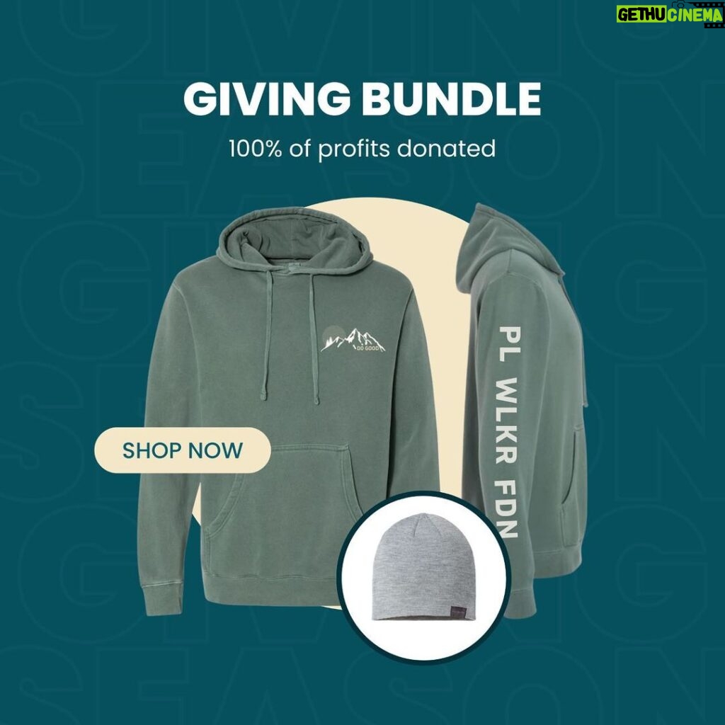 Paul Walker Instagram - It’s #GivingSeason! 💙 100% of profits donated. @PaulWalkerFdn is proud to partner with @AbbysHopeProject to bring you this special bundle, custom-designed exclusively by The #PaulWalkerFoundation. Abby founded Abby’s Hope Project when she was fourteen years old, about a year after she developed a rare autoimmune disease known as Autoimmune Encephalitis. Abby saw first-hand the lack of support and connection available to youth and families with chronic illness and disabilities, so she set out to change that. Through her nonprofit, Abby provides care packages to both children’s hospitals and individuals receiving in-home care across the U.S. Your purchase of the Giving Bundle–which includes both our Giving Hoodie and Giving Beanie–will go directly to PWF, allowing them to send out even more care packages with Abby this Giving Season. Visit: paulwalkerfoundation.org [link in bio] #DoGood #GivingTuesday #TeamPW