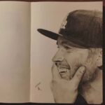 Paul Walker Instagram – We love seeing that infectious smile of Paul’s depicted so wonderfully in your artwork. Many thanks to @rushing.maike for creating this sketch! ✏️ #FanArtFriday #TeamPW
