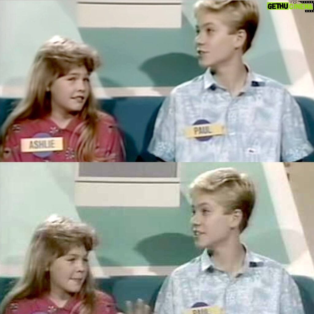 Paul Walker Instagram - Did you know that Paul and his sister Ashlie were once runners-up on a game show called “I’m Telling” back in 1988? #FBF #TeamPW