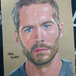 Paul Walker Instagram - Wow... Those eyes! ⁣ ⁣ Amazing colored pencil sketch by @tibi.art from Brazil! 🇧🇷 #FanArtFriday #TeamPW