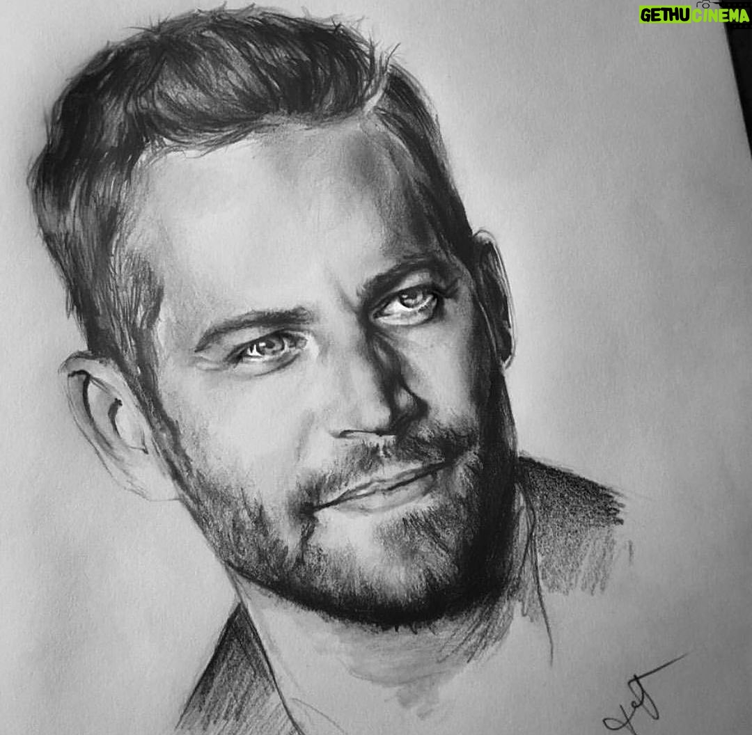Paul Walker Instagram - Out of the many films Paul was in, what is your favorite role he played? ✏️: @valentinaivezaj_ #FanArtFriday #TeamPW
