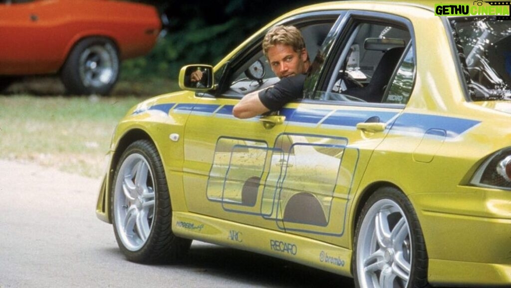 Paul Walker Instagram - “All right, let’s see what this thing can do.” ⁣⁣ ⁣⁣ Can you guess what make and model this #2Fast2Furious ride is? ⁣⁣ ⁣⁣ #FBF #TeamPW