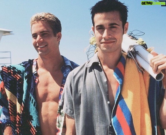 Paul Walker Instagram - #FBF to #ShesAllThat with @RealFreddiePrinze! 🏖️ #TeamPW
