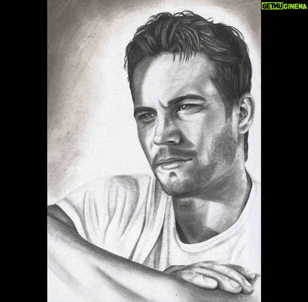 Paul Walker Instagram - Amazing #PaulWalkerArt by @kolbakata. #FanArtFriday #TeamPW