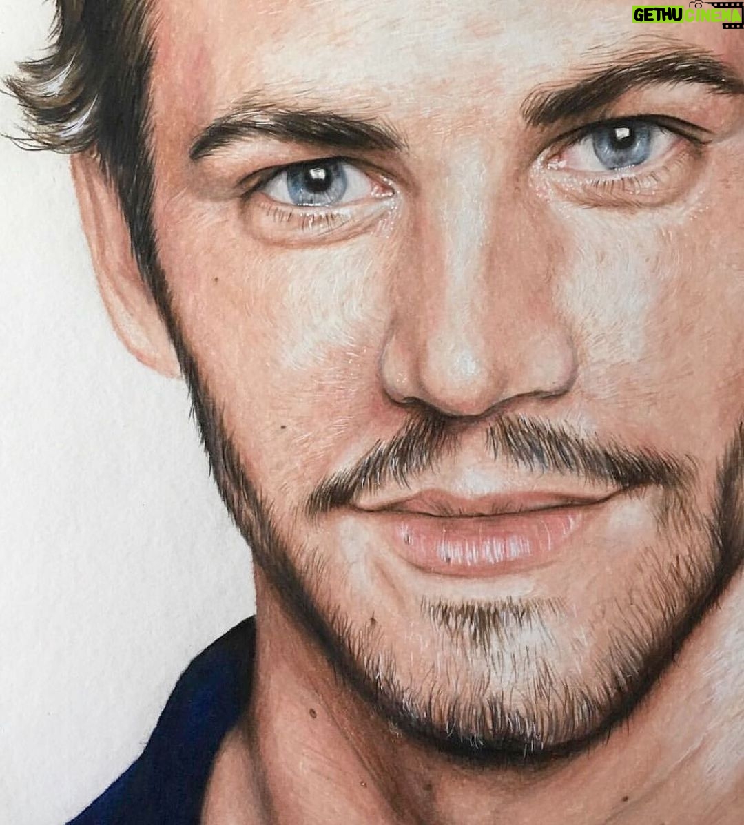 Paul Walker Instagram - This texture though! #FanArtFriday by @alpayagiz #TeamPW