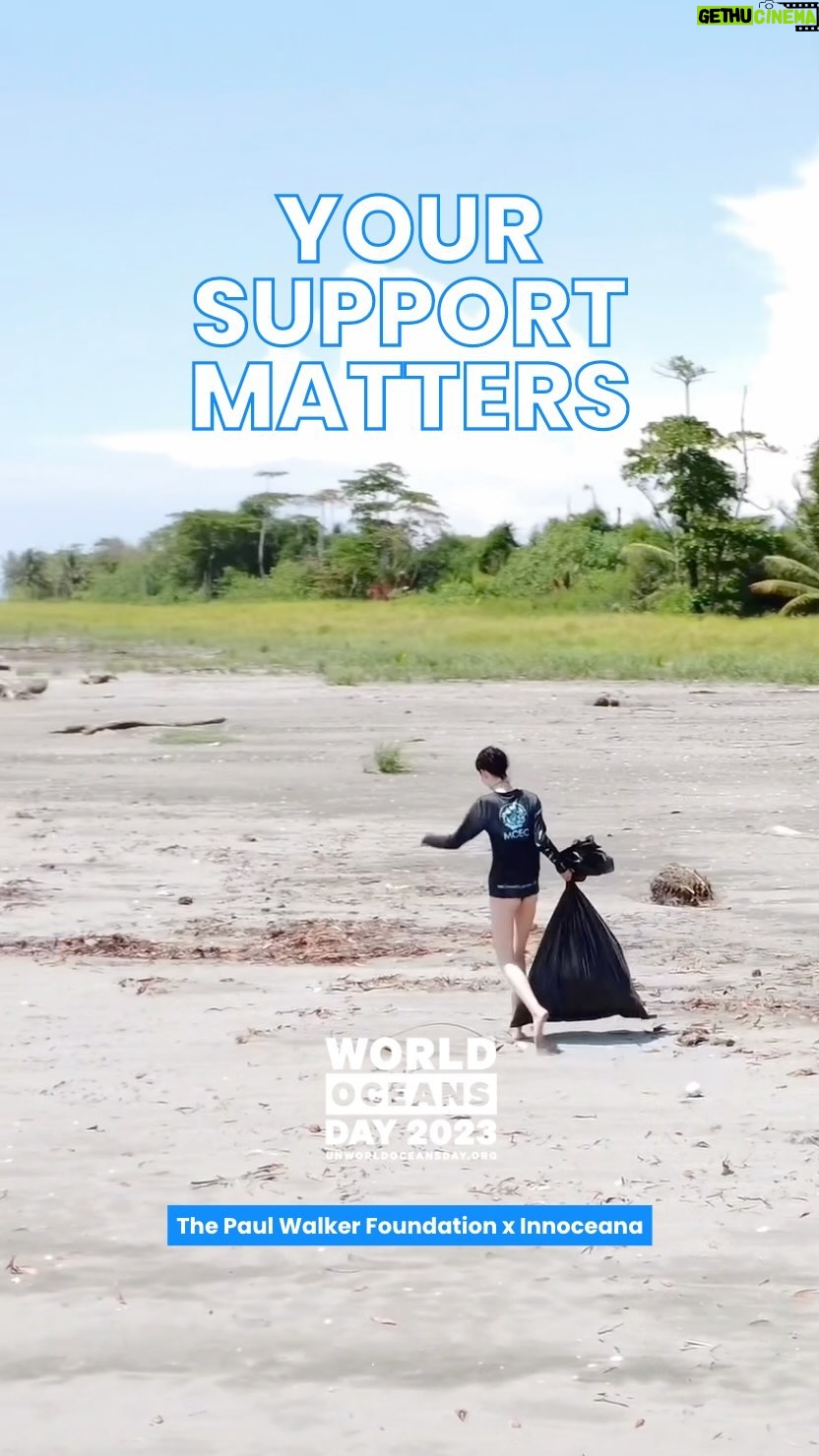 Paul Walker Instagram - @MeadowWalker shares her love of the ocean and the importance of keeping our beaches clean. Help @PaulWalkerFdn conserve and celebrate our beautiful oceans! Visit the link in bio to learn about how you can share your support. #pwfxinnoceana #dogood #worldoceansday #TeamPW